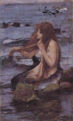 John William Waterhouse Sketch for A Mermaid Germany oil painting art